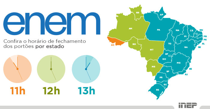 Horários Enem